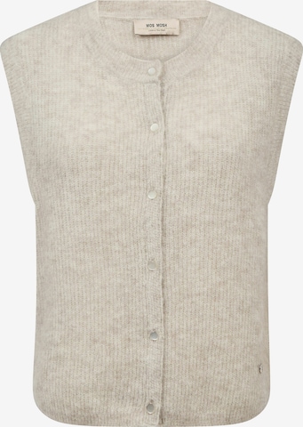 Gilet in maglia 'MMAlmine Thora' di MOS MOSH in grigio: frontale