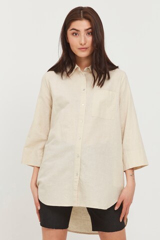 b.young Bluse in Beige: predná strana