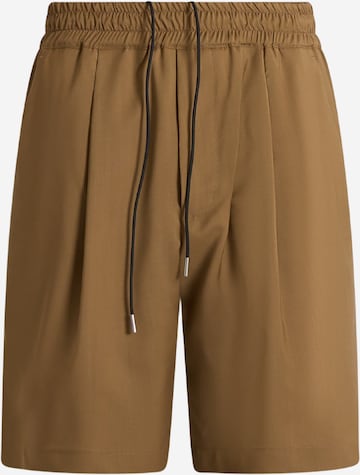 Pantalon LOW BRAND en beige : devant