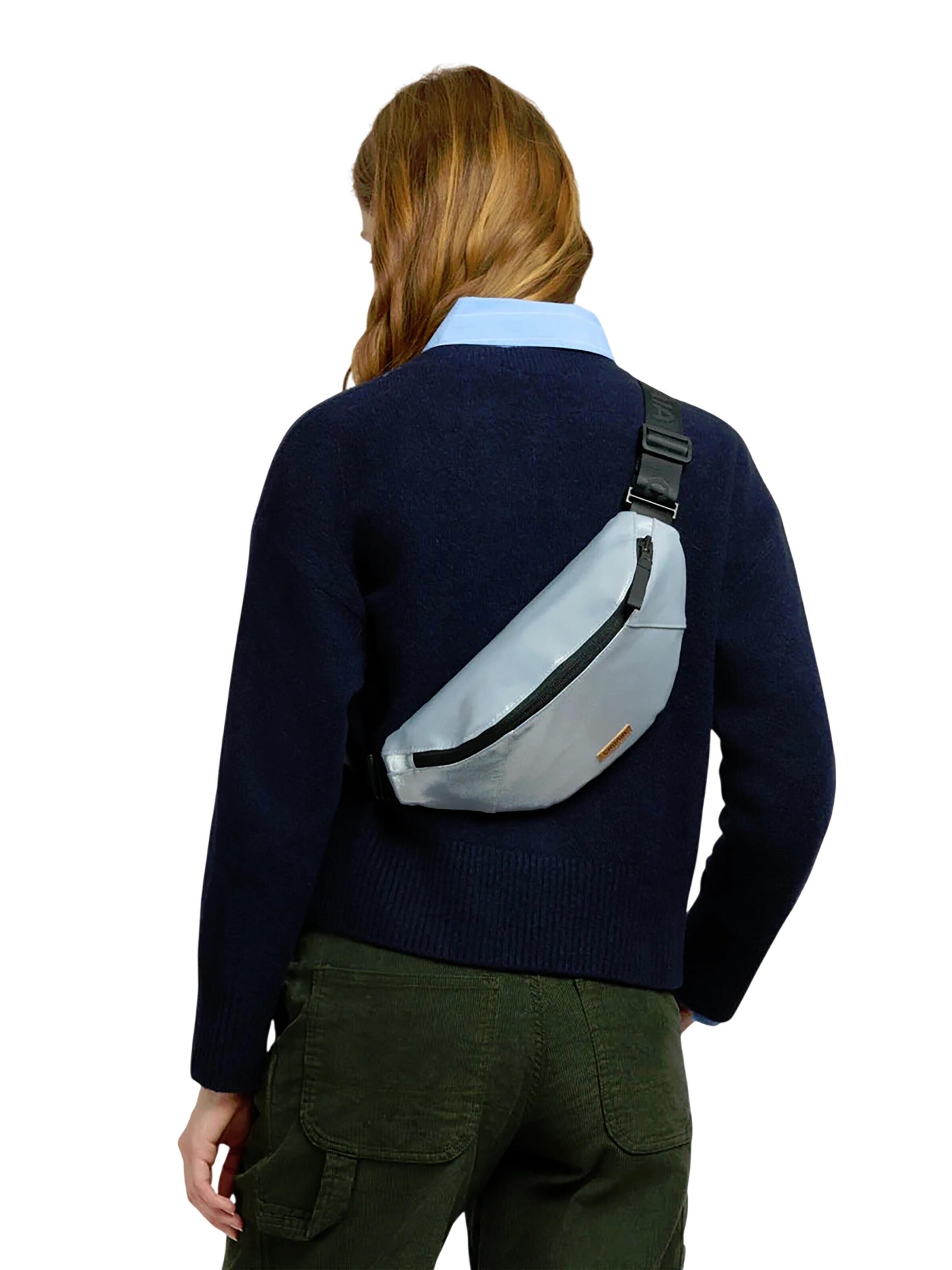Cabaia Fanny Pack '2IN1 Medium Fiji' in Silver