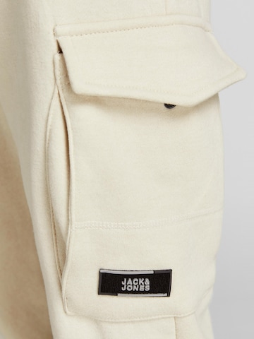 JACK & JONES Tapered Cargo trousers 'Gordon' in Beige