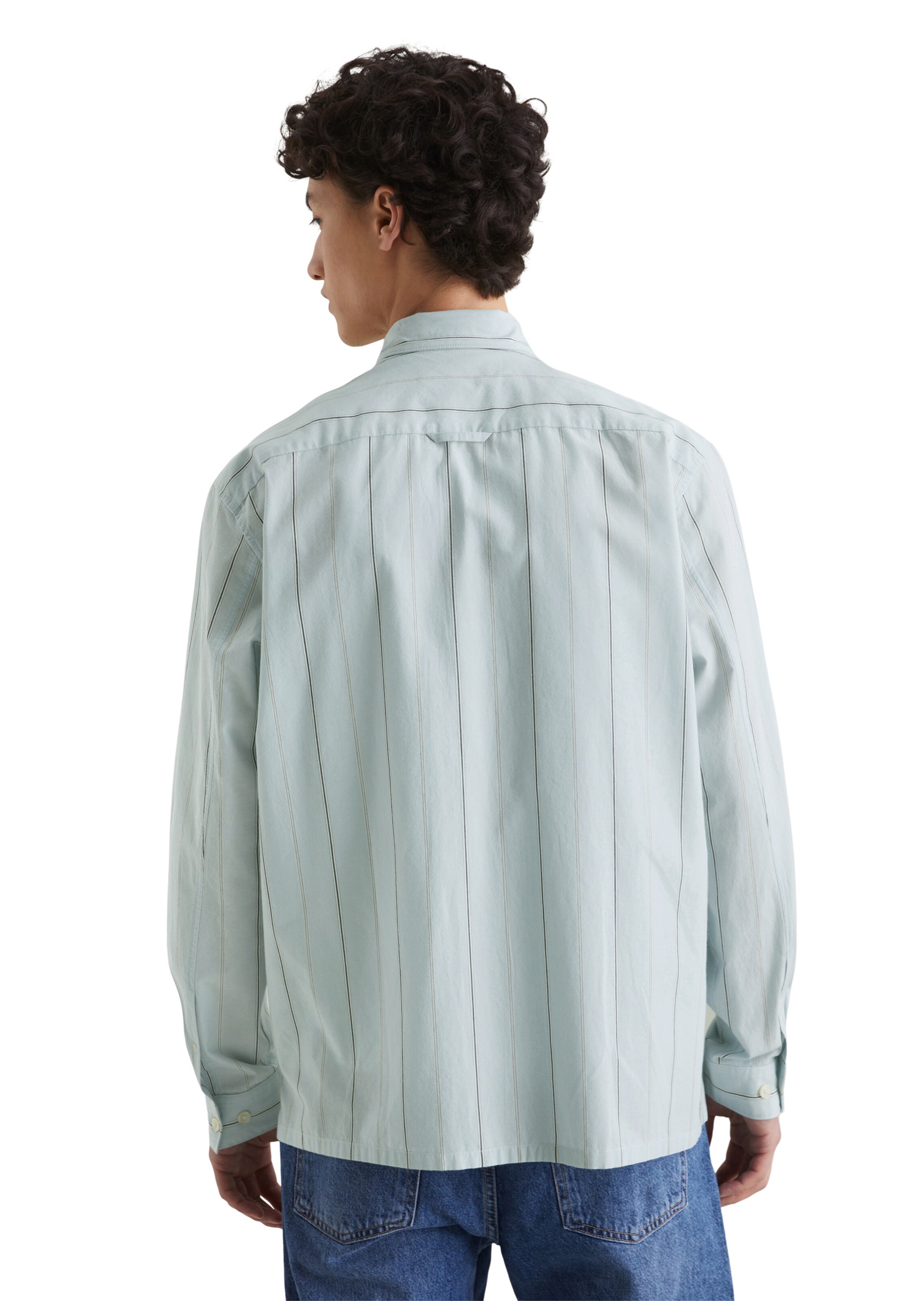 Marc O'Polo DENIM Comfort fit Button Up Shirt in Blue