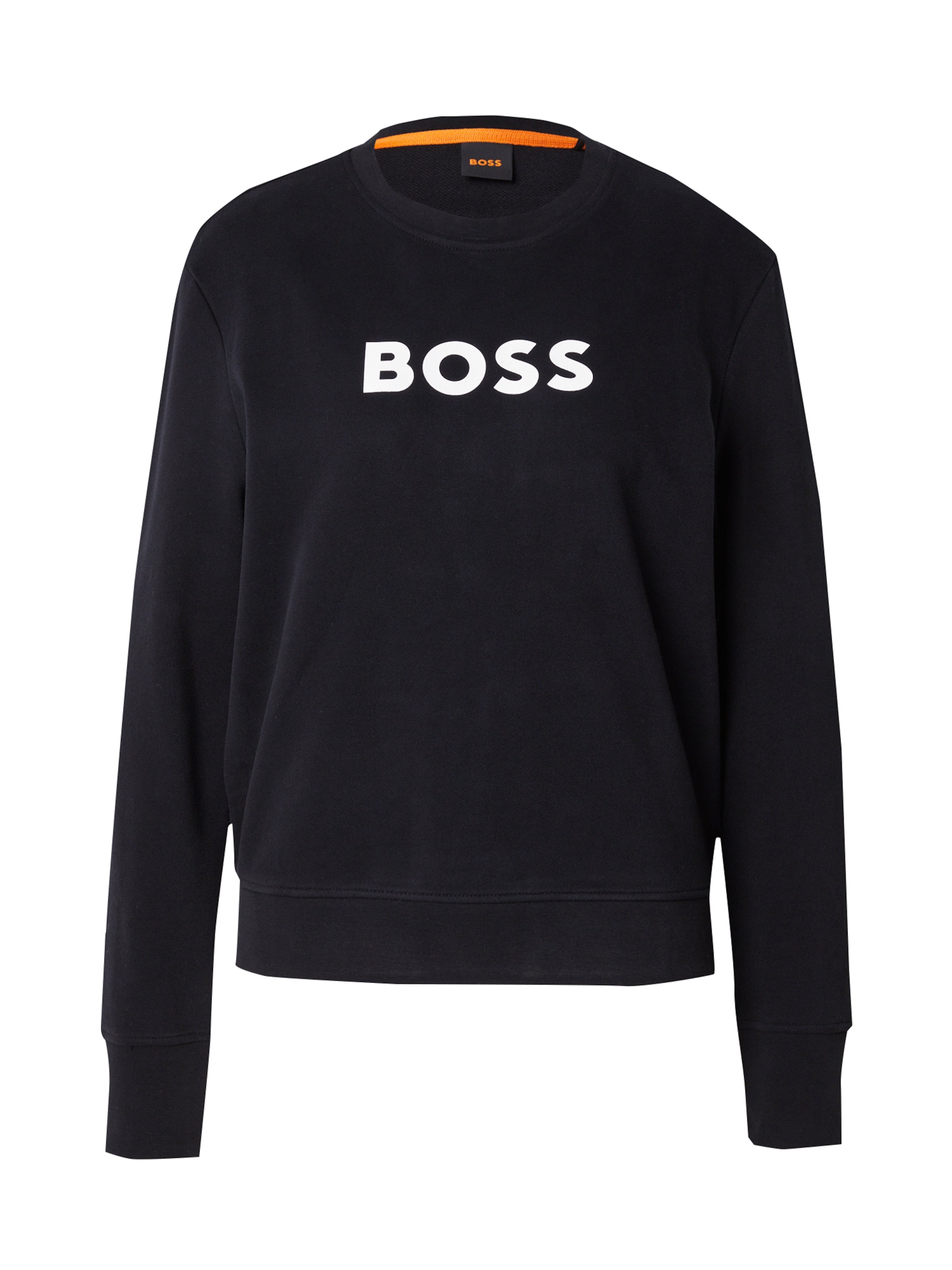 BOSS Sweatshirt 'Ela 6' in Black: front
