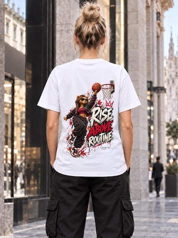 LUNØIR StudioMajica 'BOSS Femme Basketball Daily Rise' - bijela boja