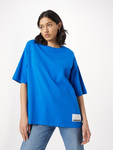 ARMEDANGELS T-Shirt 'Laauri' in Blau: predná strana