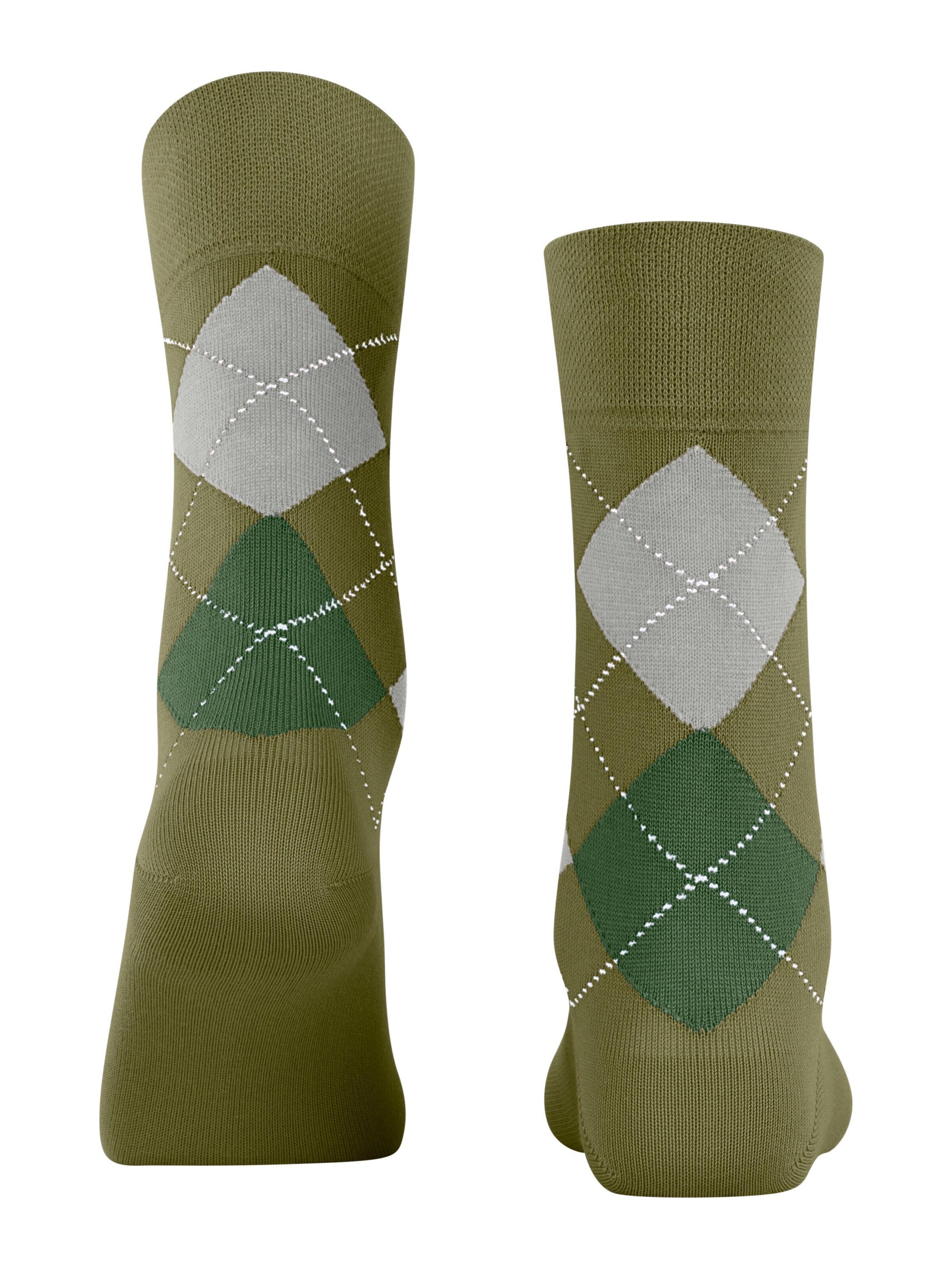 FALKE Socken 'Sensitive Argyle'‌‌‌‌‌ in Grün