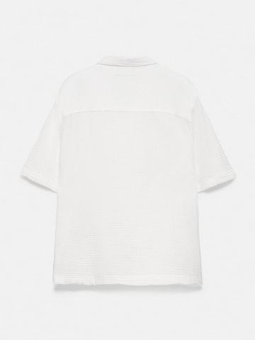 Pull&Bear Pohodlné nošení Košile – bílá
