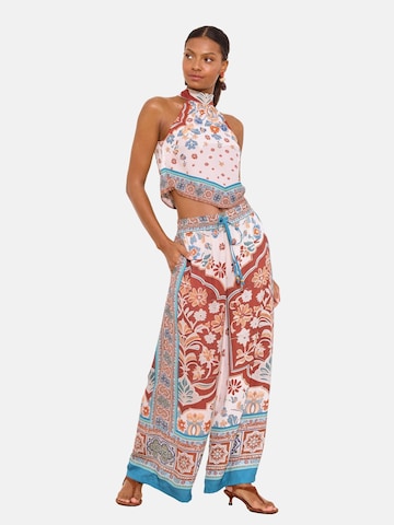 Lipsy Wide Leg Hose in Mischfarben: Vorderseite