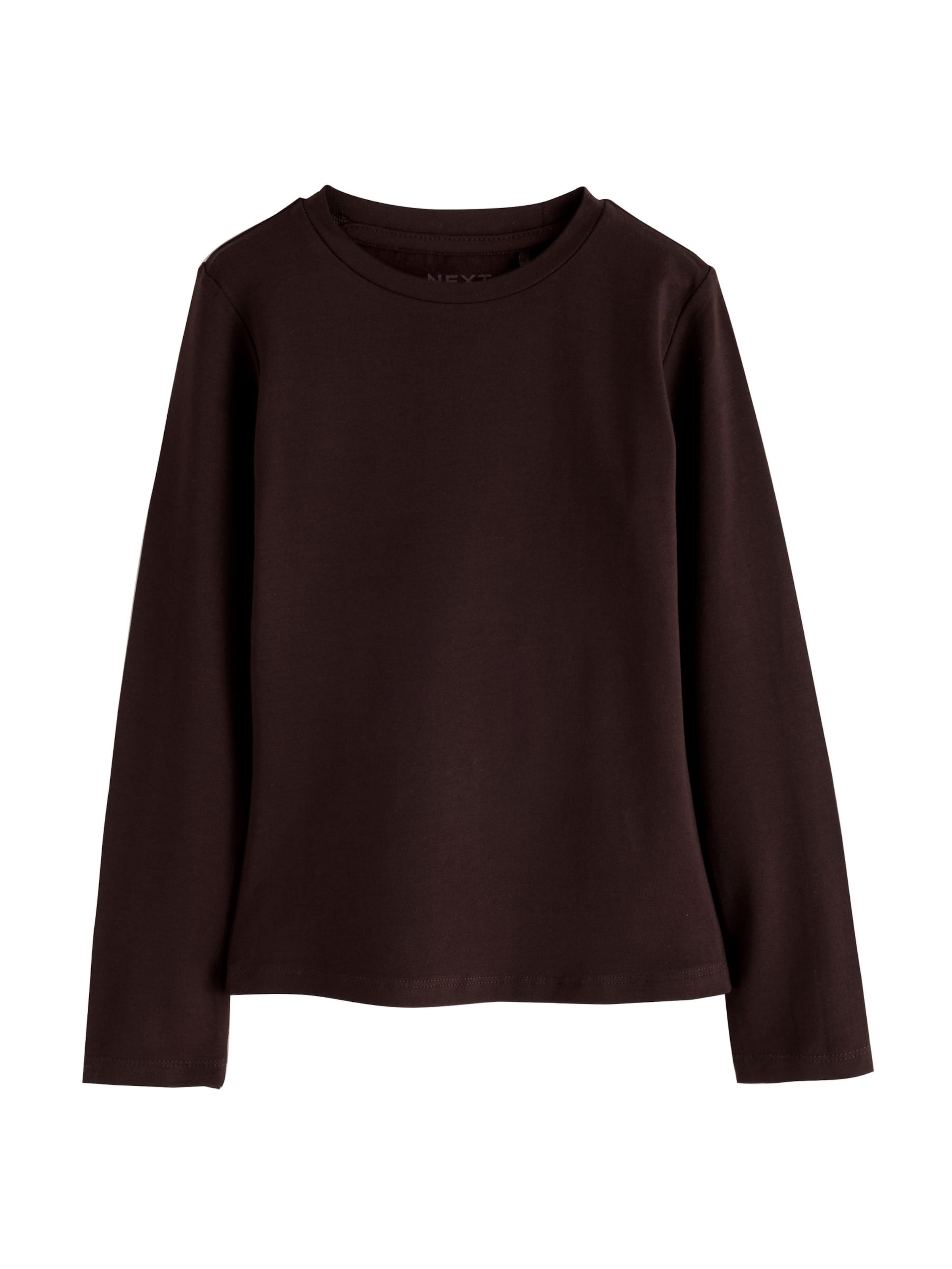 Next Shirt in Brown: front