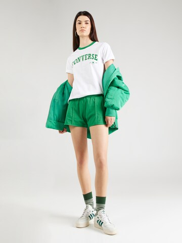 CONVERSE T-Shirt 'Retro Ringer' in Weiß