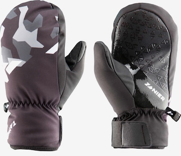 Zanier Athletic Gloves 'SILLIAN' in Grey: front