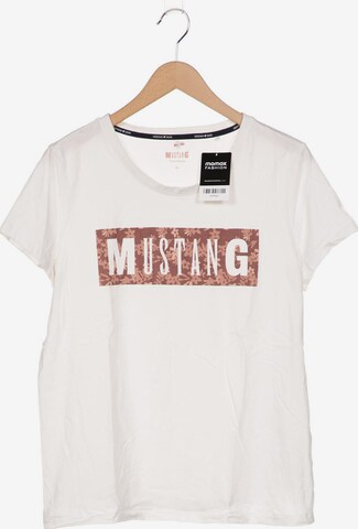 MUSTANG T-Shirt XL in Weiß: predná strana