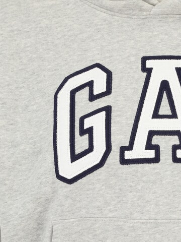 Gap Petite Sweatshirt 'HERITAGE' in Grey