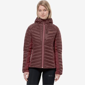 JACK WOLFSKIN Outdoor Jacket 'Routeburn Pro' in Red: front