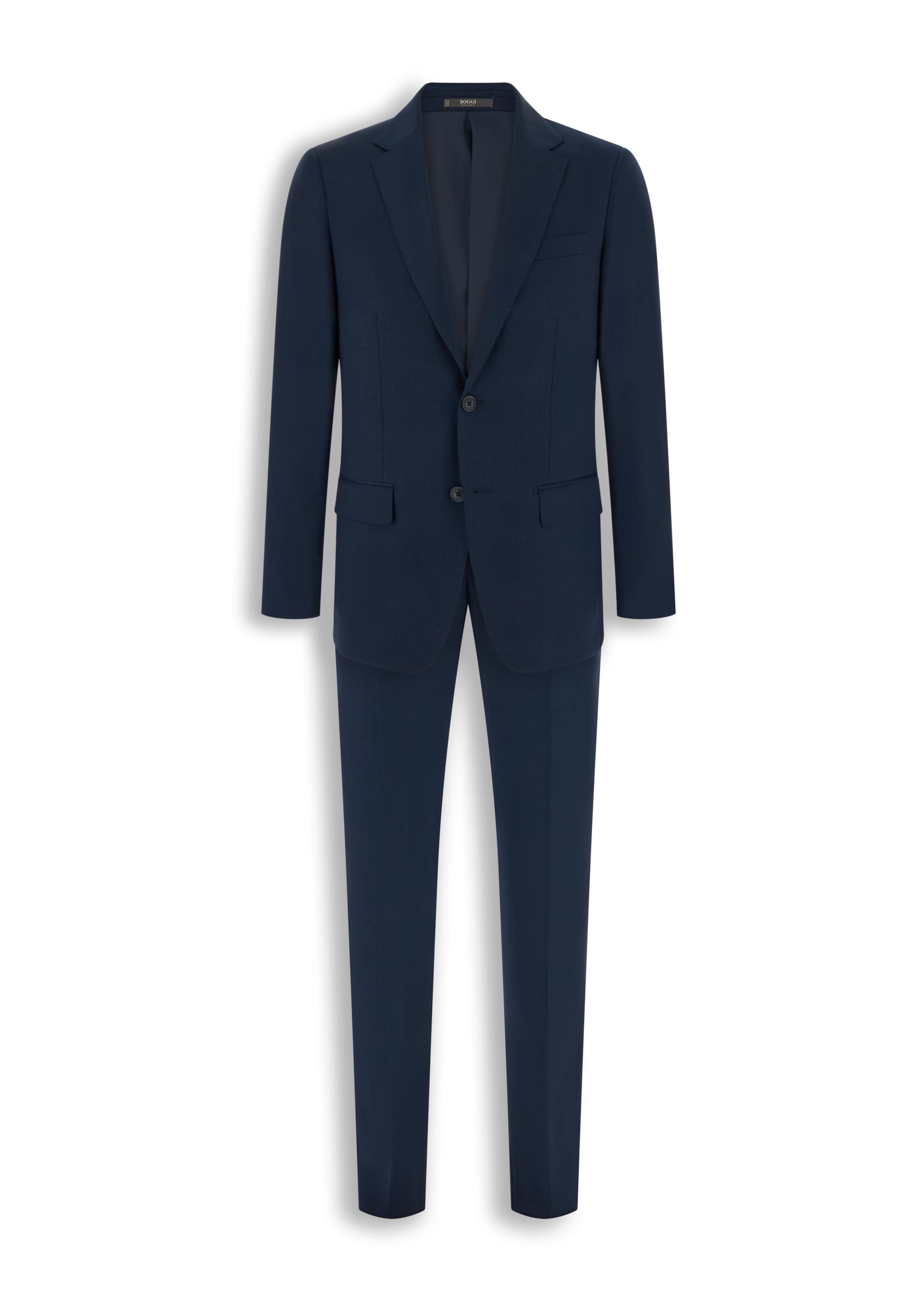 Boggi Milano Slimfit Anzug in Blau: Vorderseite