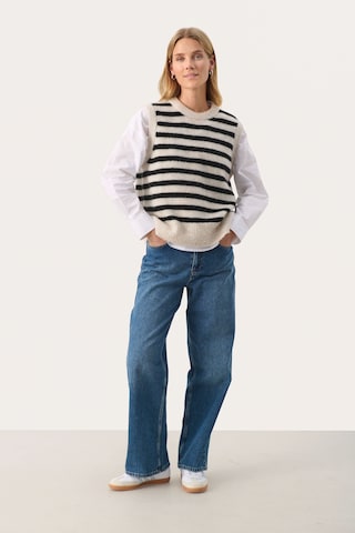 Part Two Strickweste 'Emmely' in Beige