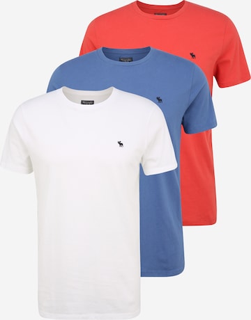 T-Shirt Abercrombie & Fitch en bleu : devant