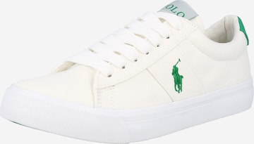 Polo Ralph Lauren Sneaker 'SAYER' i vit: framsida