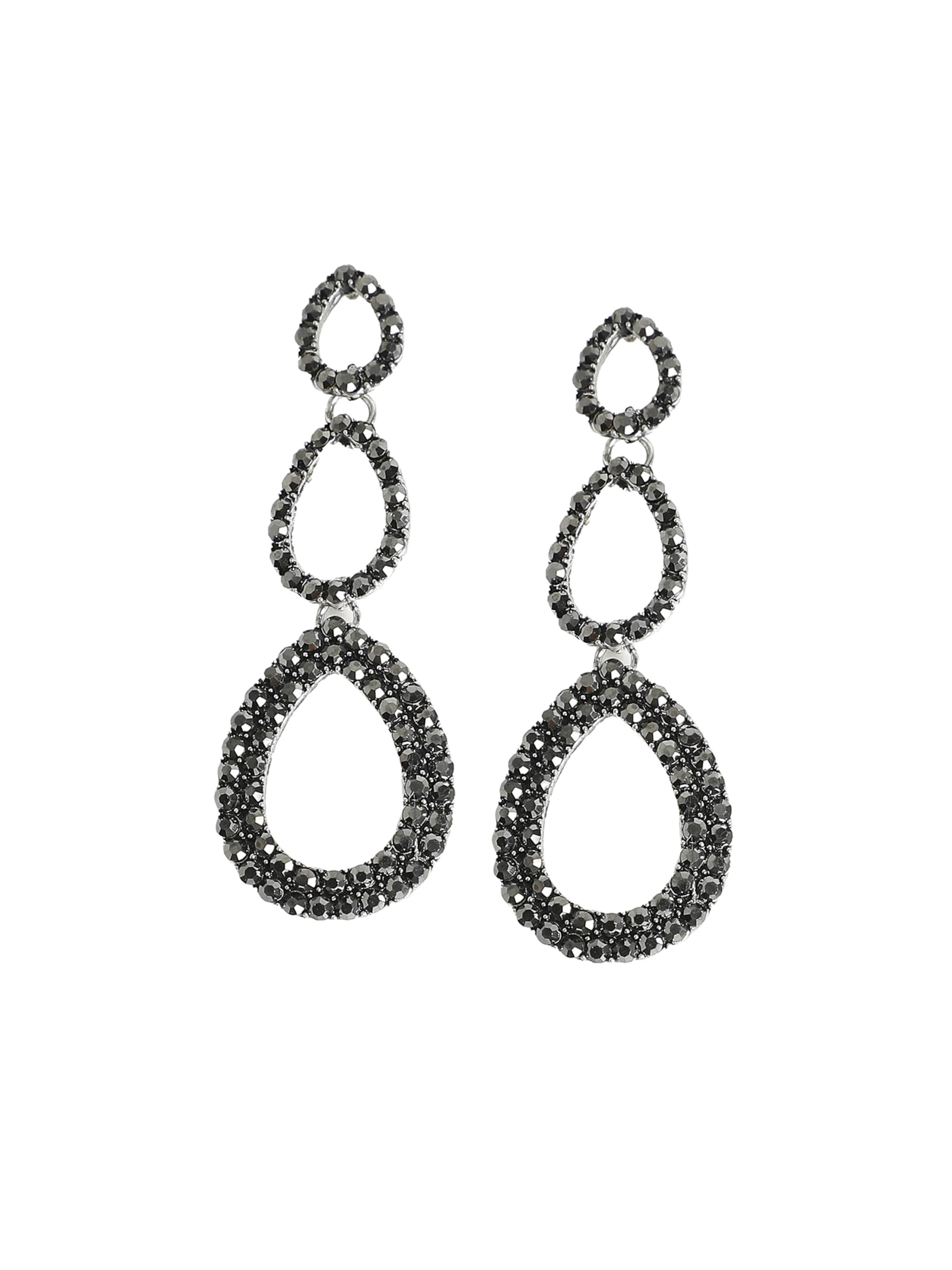 SOHI Обеци в сребърно: отпред