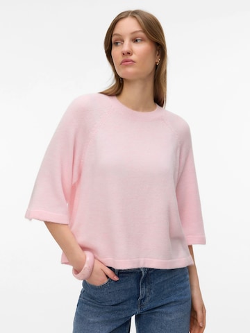 VERO MODA Pullover 'VMLefile' i pink: forside