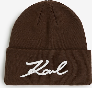 Karl LagerfeldKapa - smeđa boja: prednji dio