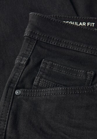 Street One MEN Regular Jeans in Black