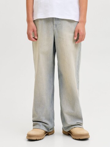 Jack & Jones Junior Wide leg Jeans 'DAVE ORIGINAL SBD 570 ' in Blue: front