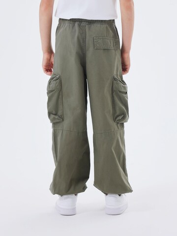 NAME IT Tapered Broek 'BEN' in Groen