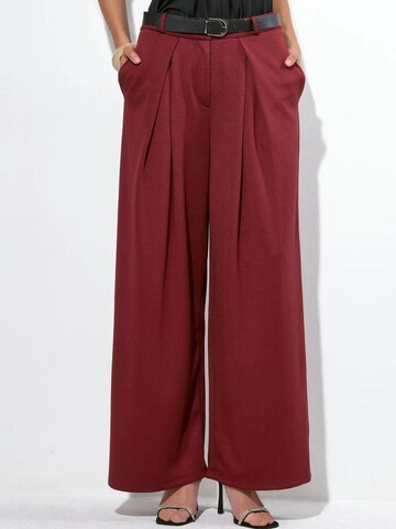 Wide Leg Pantalon 'Hose' Busem en rouge