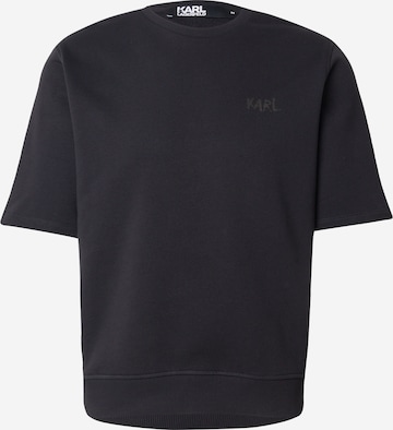 mėlyna Karl Lagerfeld Megztinis be užsegimo: priekis