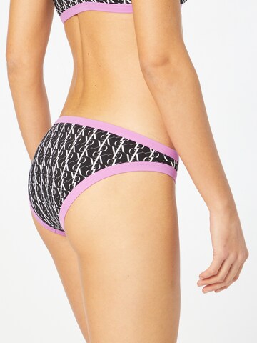 Slip costum de baie de la Calvin Klein Swimwear pe mov