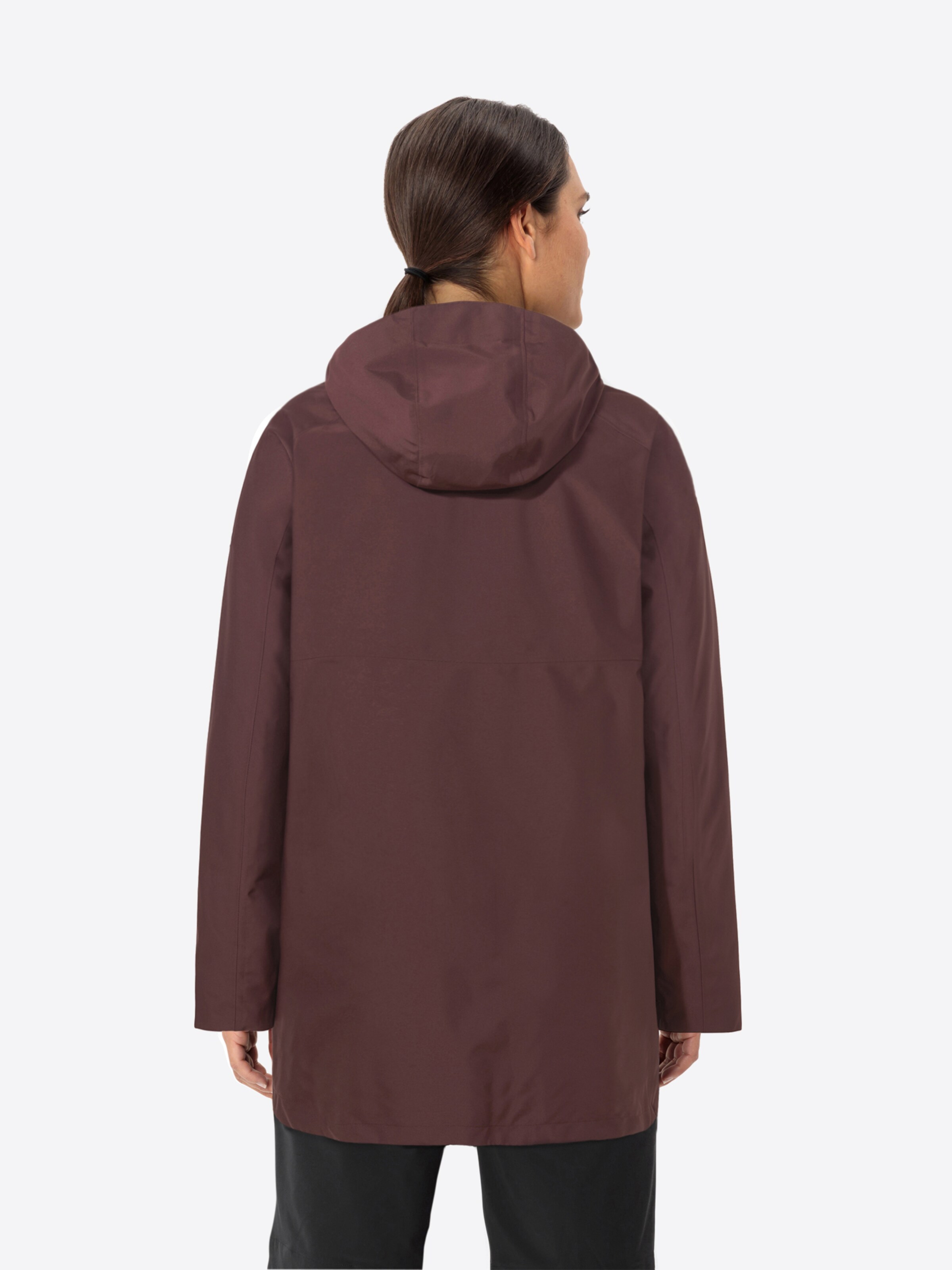 VAUDE Outdoor jacket in Brown