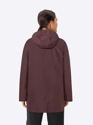 VAUDE Outdoorjacke 'Hitra' in Braun