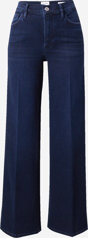 FRAME Wide leg Jeans in Blue: front