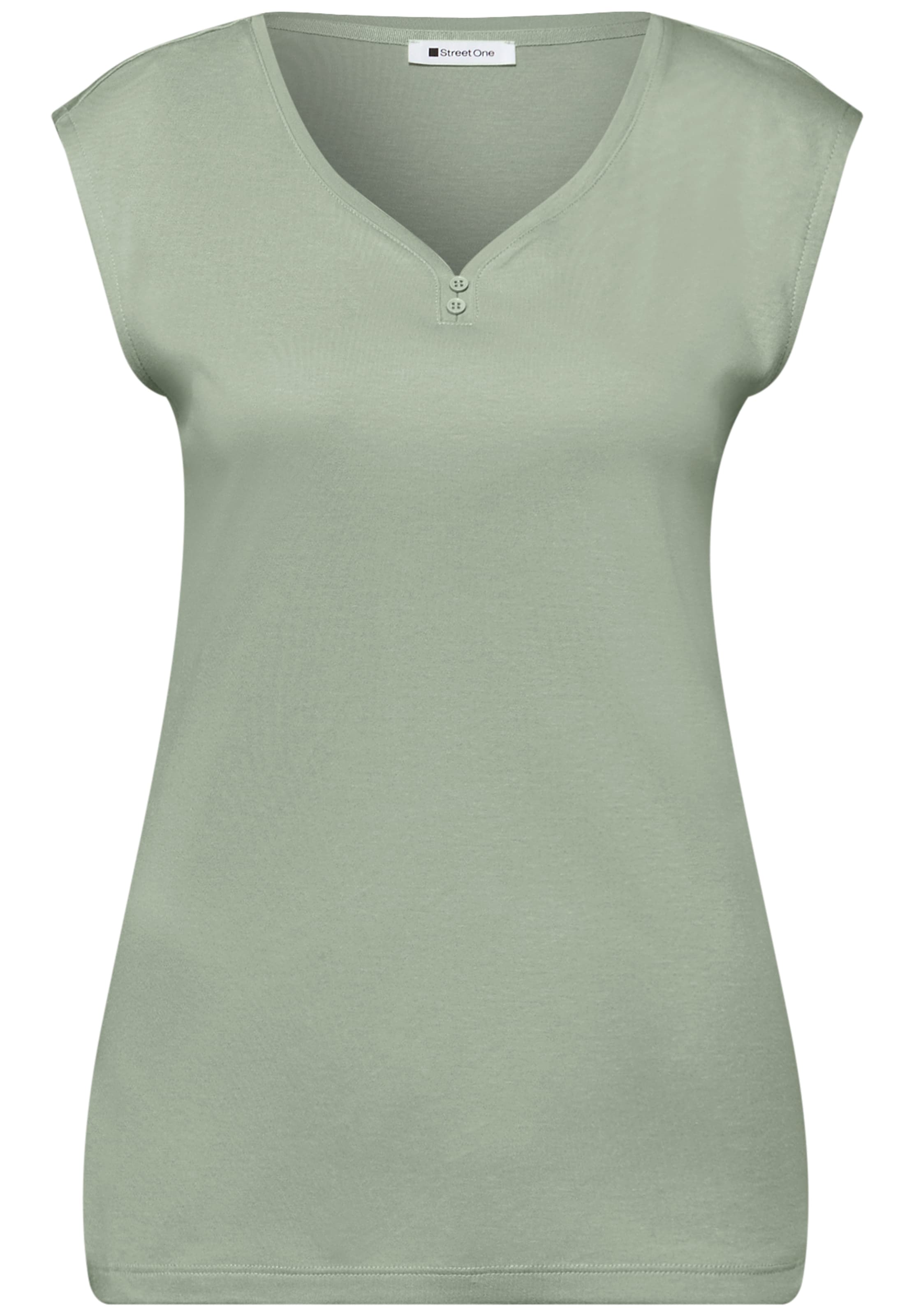 STREET ONE Shirt in Green: front