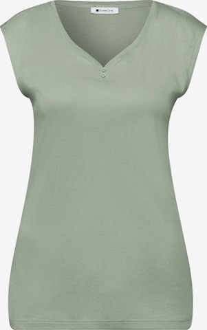STREET ONE Shirt in Green: front
