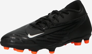 Chaussure de foot NIKE en noir : devant