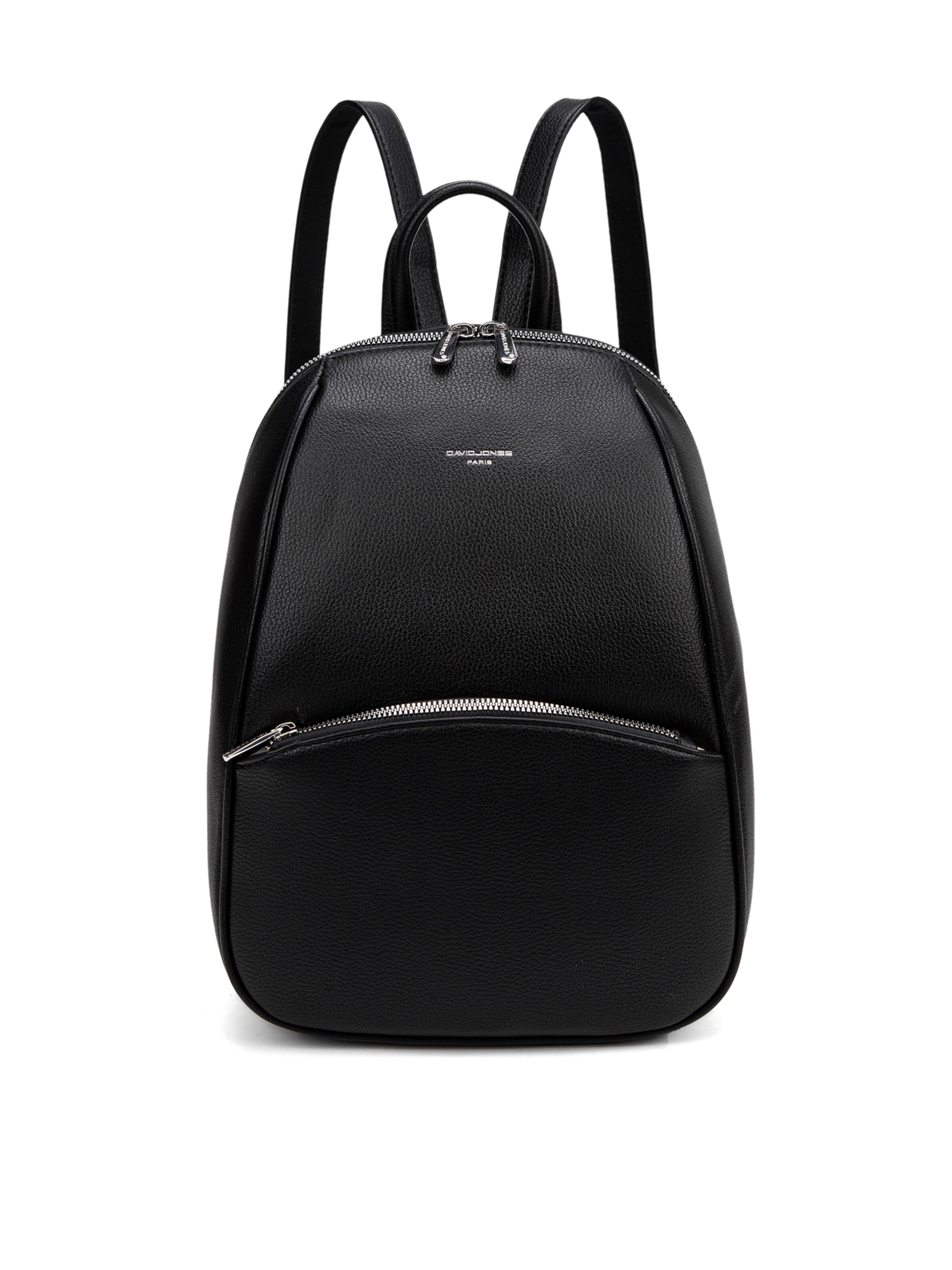 Zaino 'Zaino donna Oriana Nova pelle vegana PU' di David Jones in nero: frontale