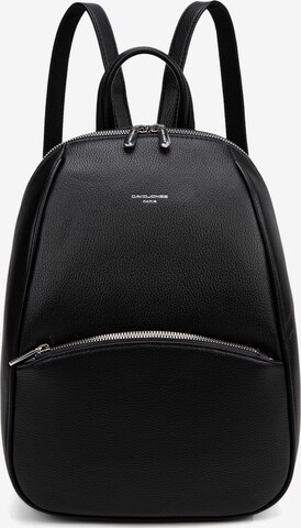 Zaino 'Zaino donna Oriana Nova pelle vegana PU' di David Jones in nero: frontale