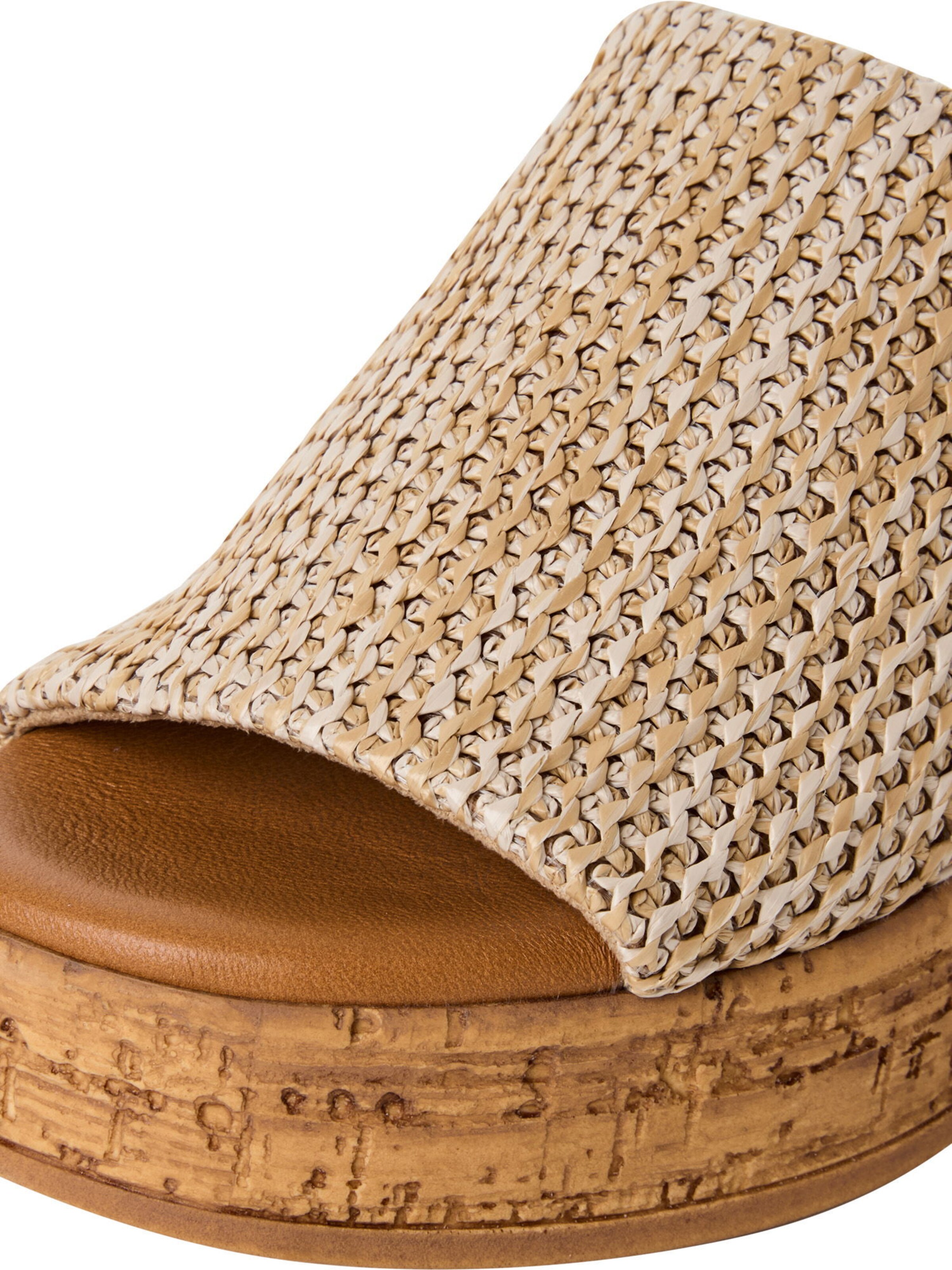 Tamaris Mules in Beige