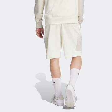 ADIDAS SPORTSWEAR Loosefit Παντελόνι φόρμας 'ALL SZN' σε λευκό