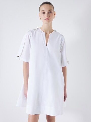 Robe Ipekyol en blanc : devant