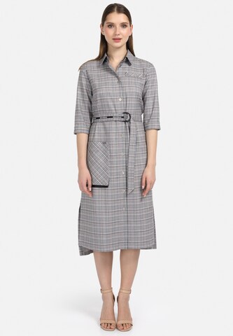 HELMIDGE Shirt Dress in Mixed colors: front