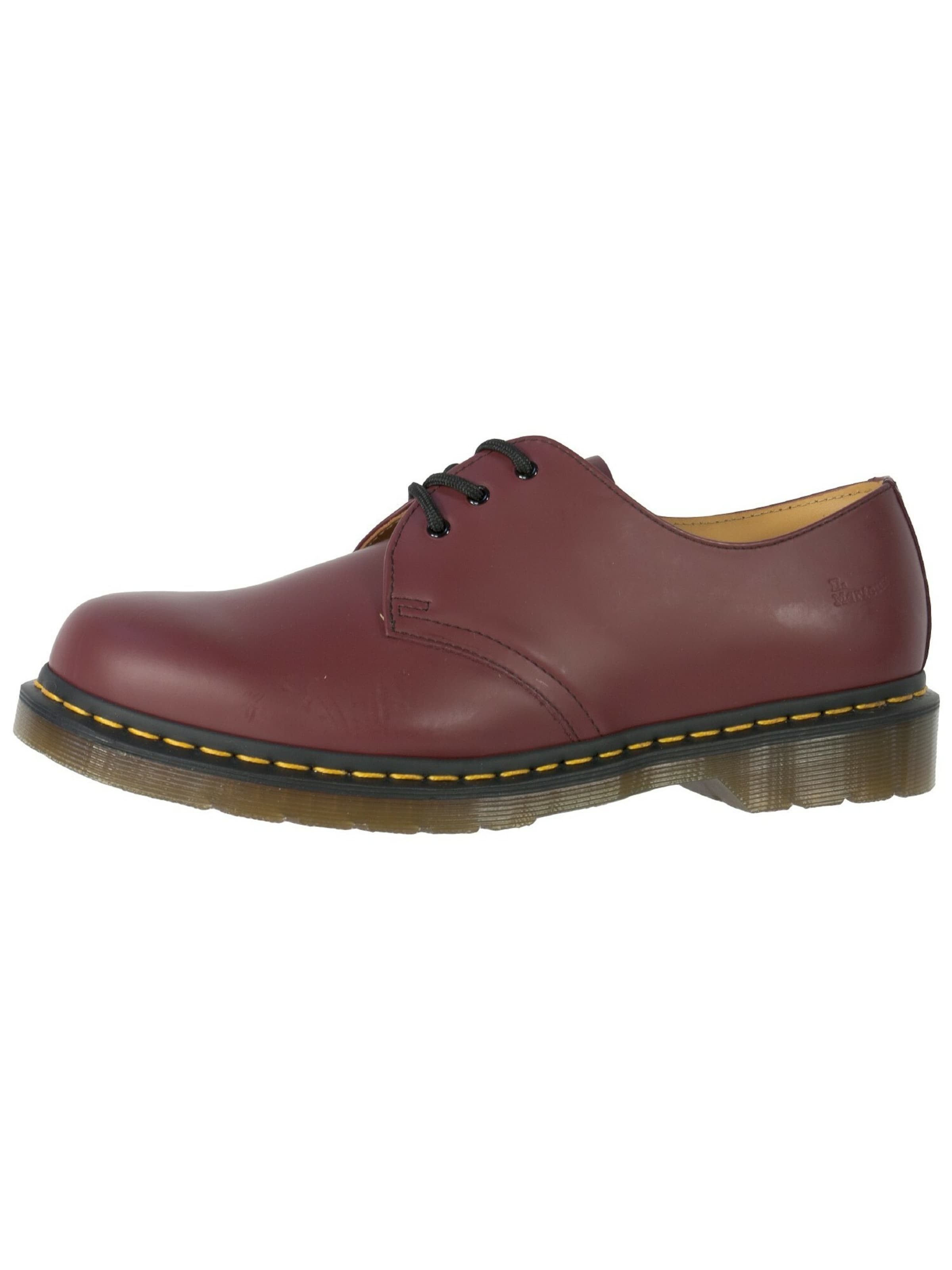 Dr. Martens Δετό παπούτσι '1461' σε κόκκινο: μπροστά