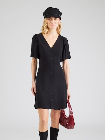 Robe-chemise 'Alba' VERO MODA en noir : devant