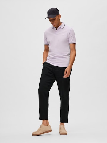 SELECTED HOMME Слим Брюки-чинос 'Brody' в Черный