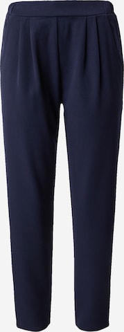 minimum - Tapered Pantalón plisado 'SOFJA 2.0' en azul: frente