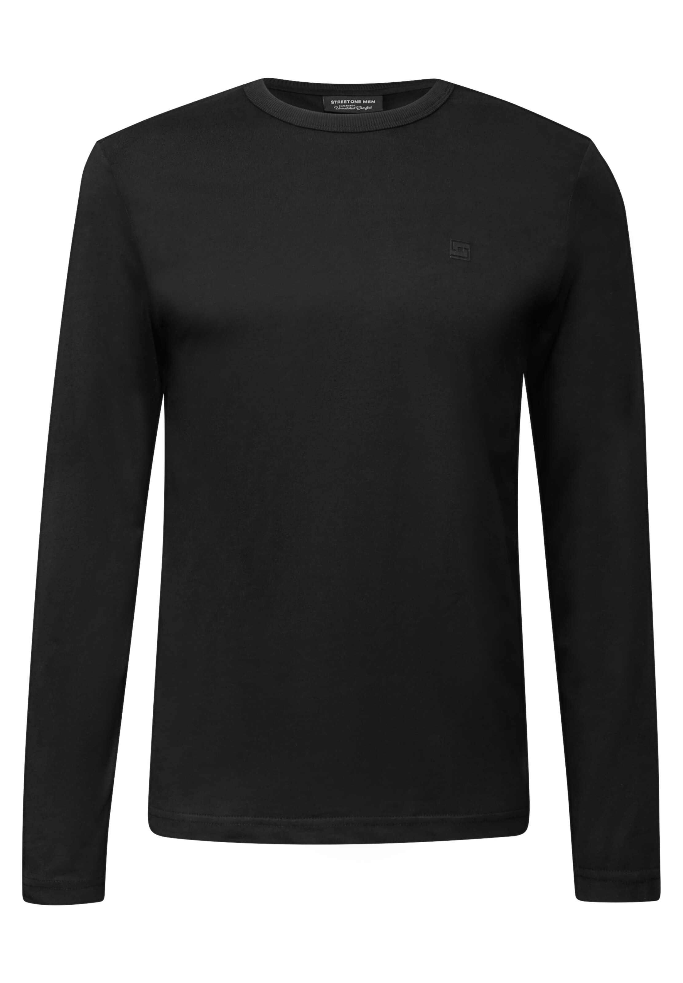 Street One MEN Shirt in Schwarz: Vorderseite