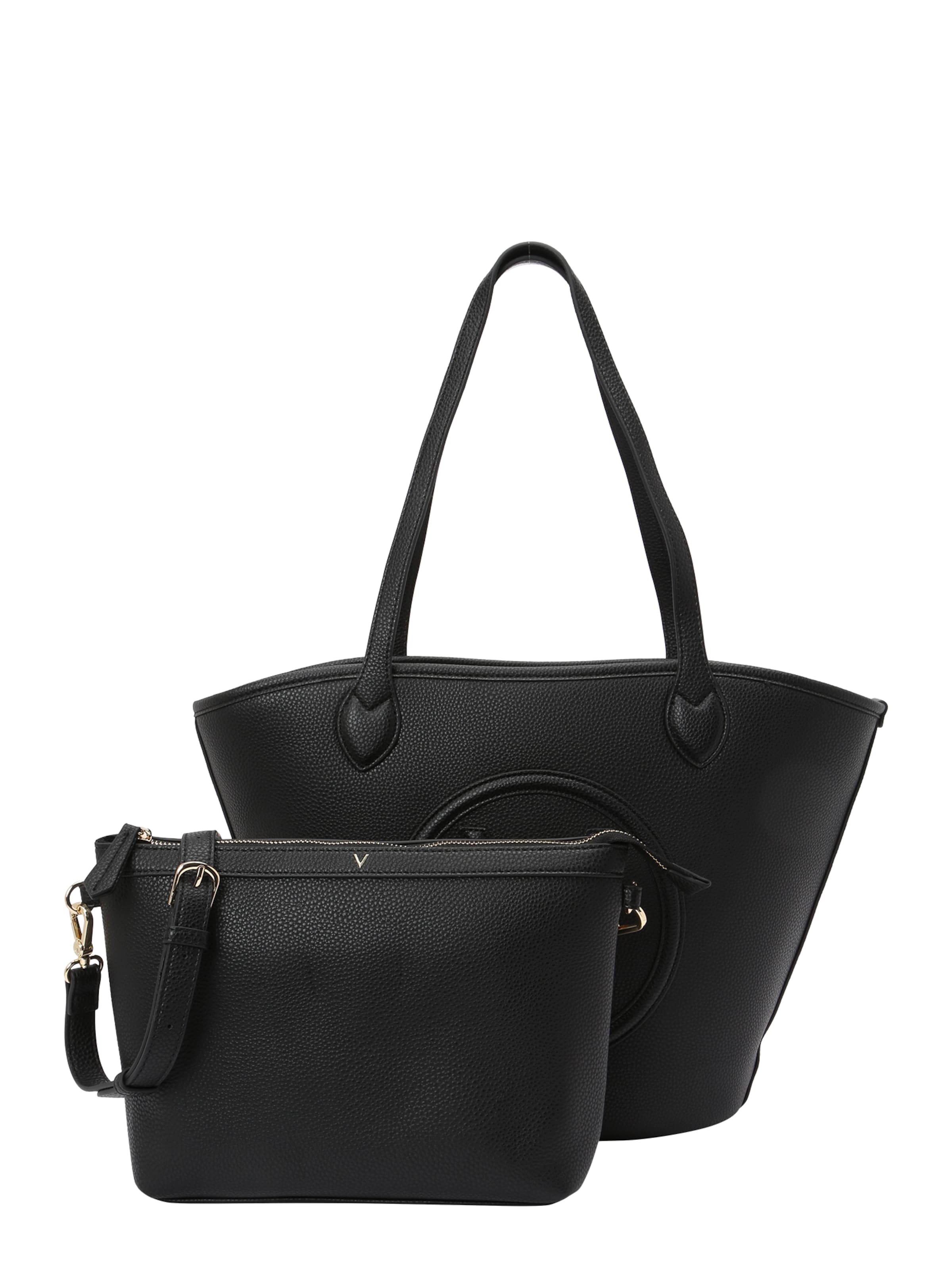 VALENTINO Shoppingväska i svart: framsida