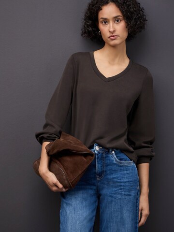 Felpa di STREET ONE in marrone